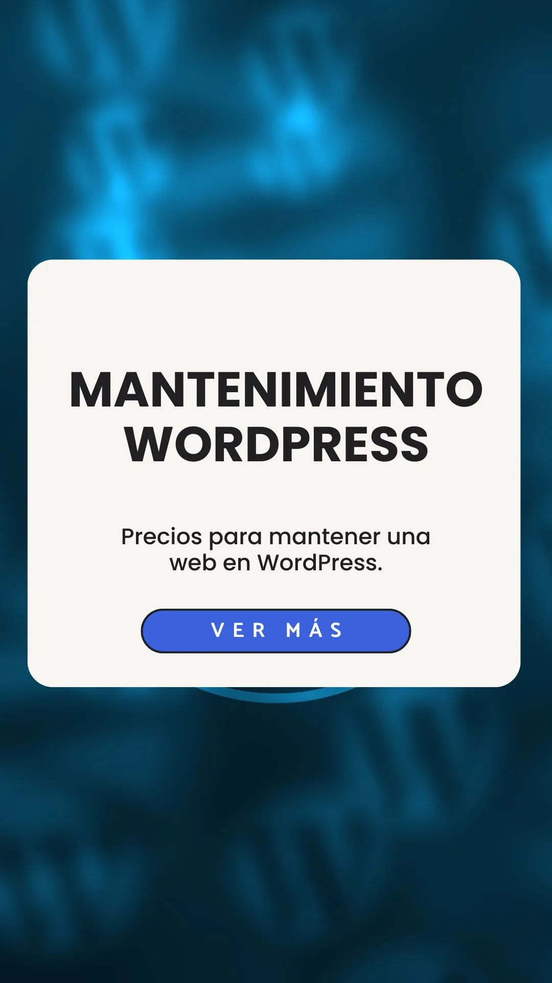 Mantenimiento profesional de sitio web WordPress con actualizaciones y seguridad